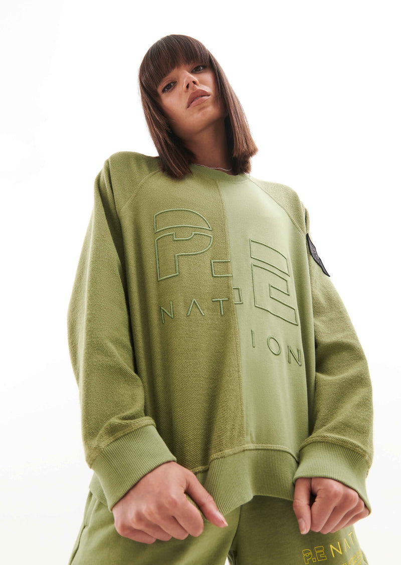 OBSERVATION SWEAT IN SAGE