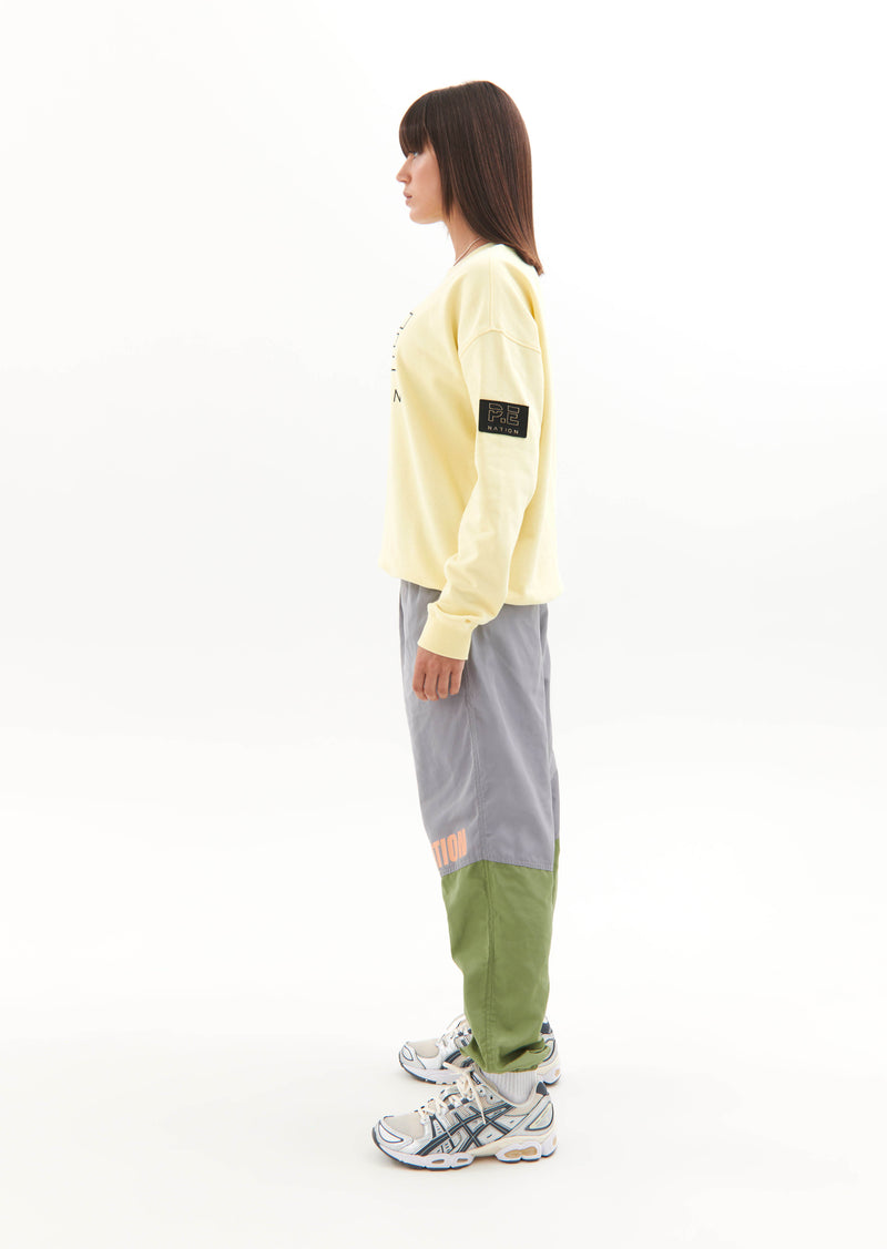HEADS UP SWEAT IN WAX YELLOW