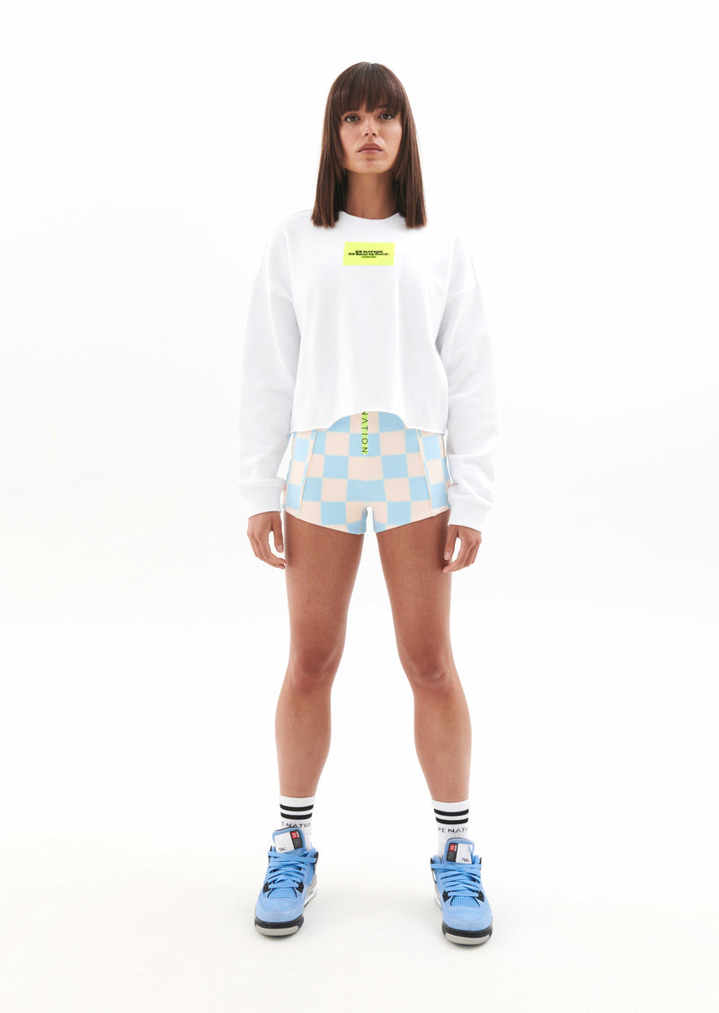 RECREATION SWEAT IN OPTIC WHITE