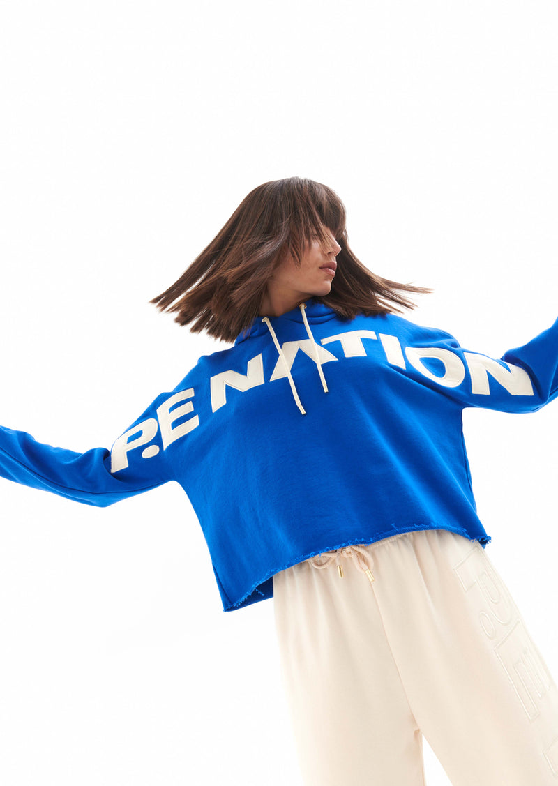 RADICAL HOODIE IN ELECTRIC BLUE