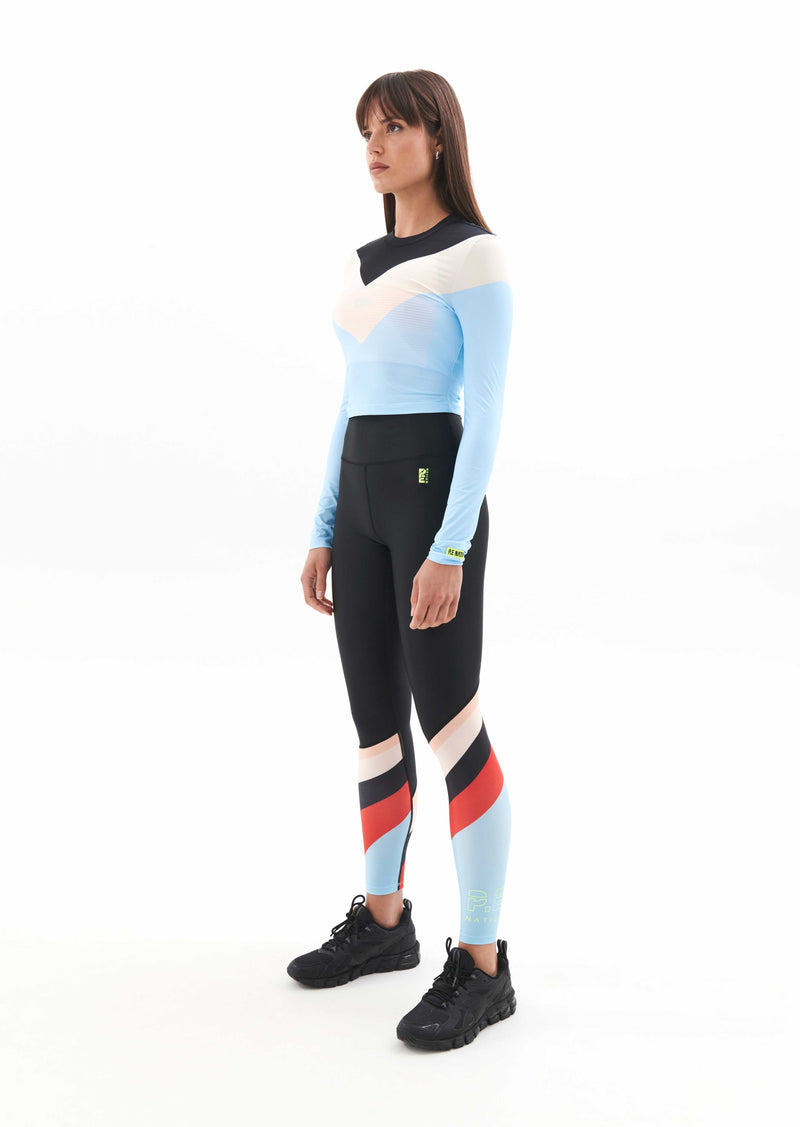 ROLL SHOT LEGGING IN BLACK