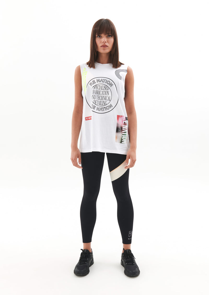 CIRCUIT TANK IN OPTIC WHITE