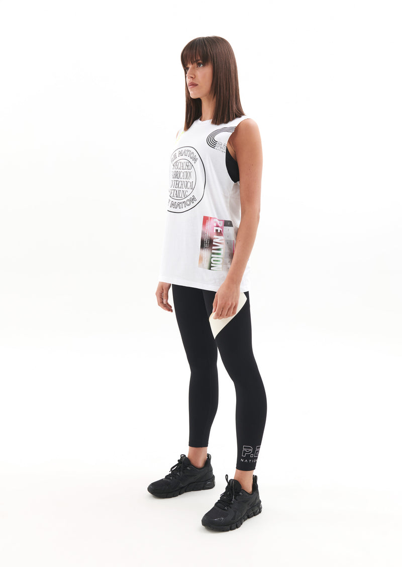 CIRCUIT TANK IN OPTIC WHITE