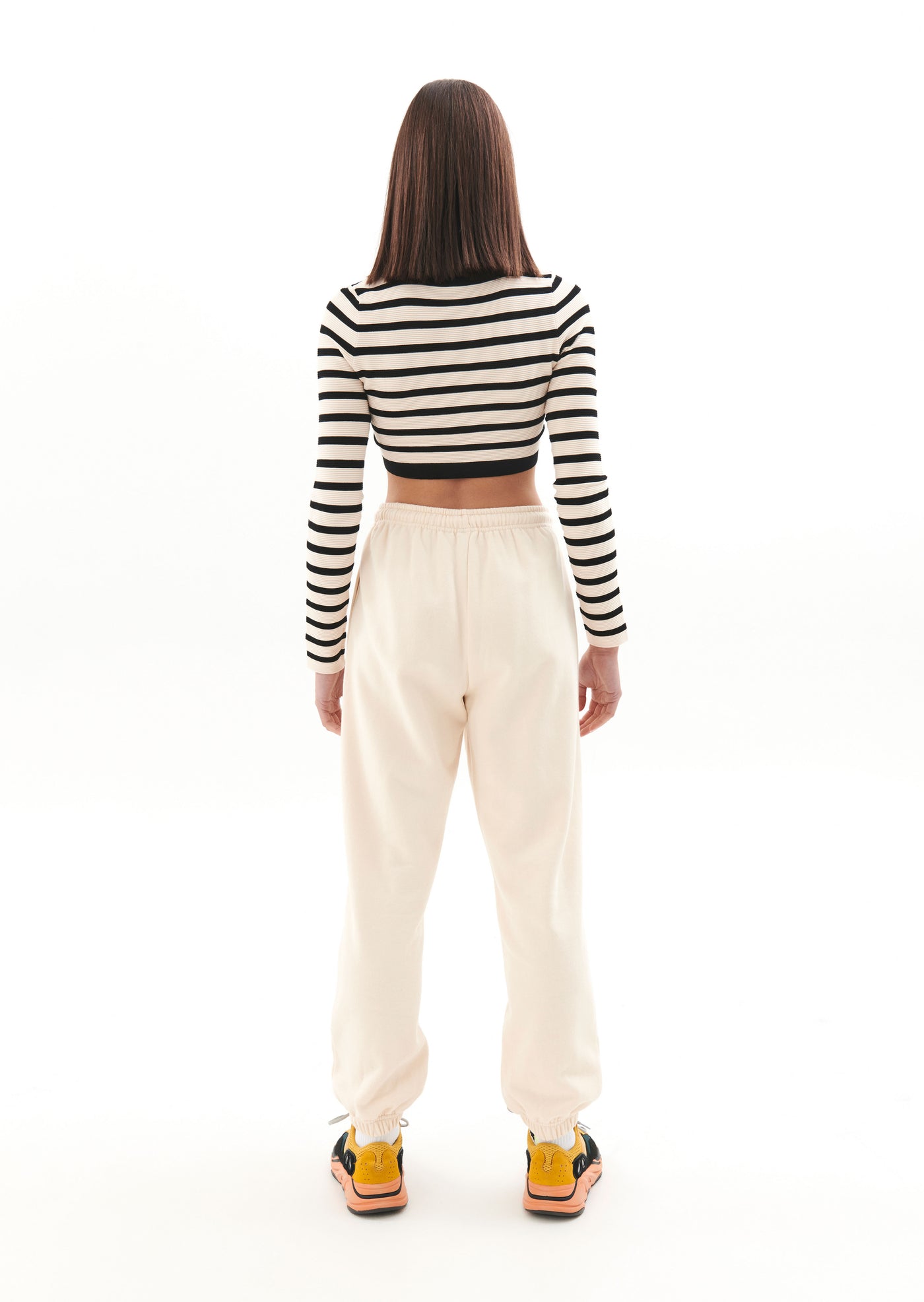 OBJECTIVE KNIT LS TOP IN MULTI