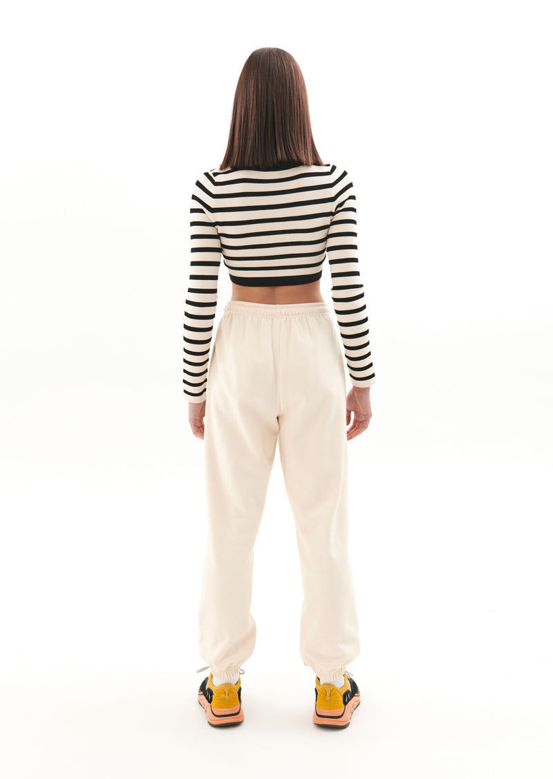 OBJECTIVE KNIT LS TOP IN MULTI