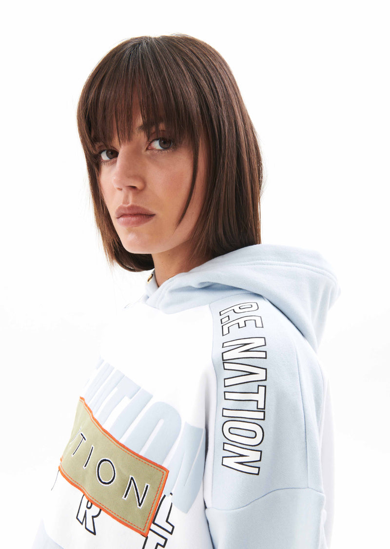 CRUISER HOODIE IN BALLAD BLUE