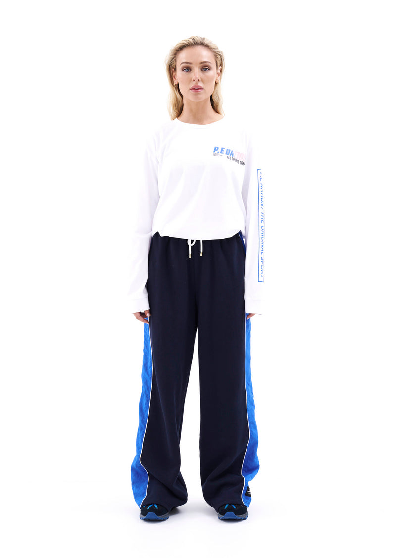 ELECTRIFY L/S TEE IN OPTIC WHITE