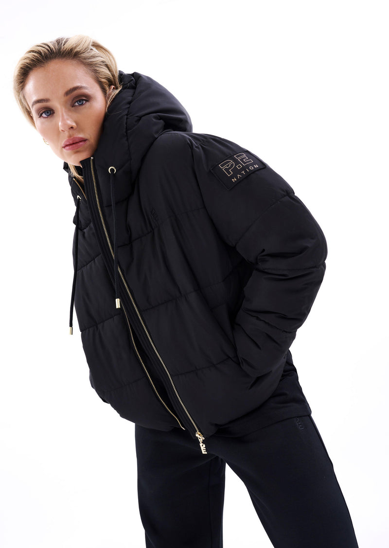 Longline running jacket store