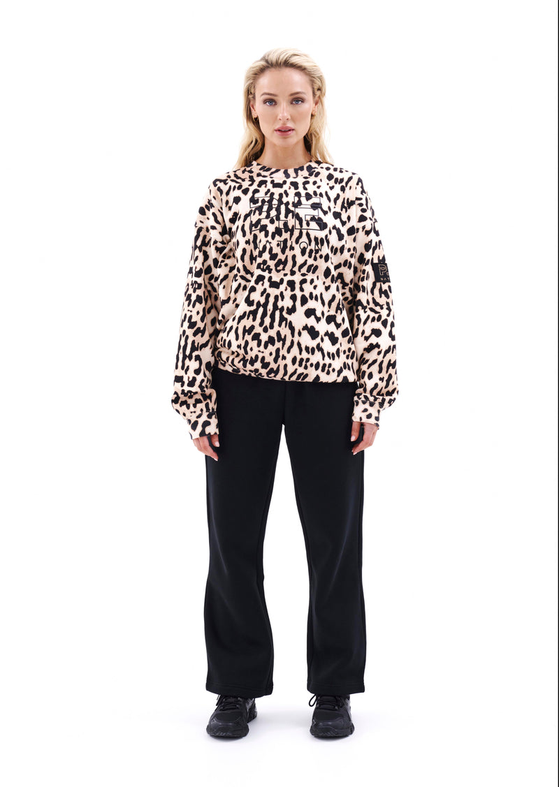 H and m leopard print jumper shop