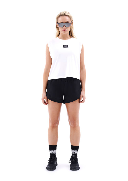 UNDEFEATED TANK IN OPTIC WHITE