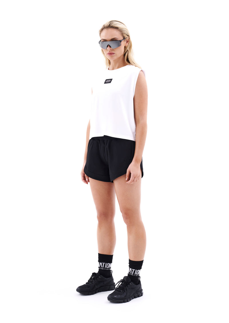 UNDEFEATED TANK IN OPTIC WHITE
