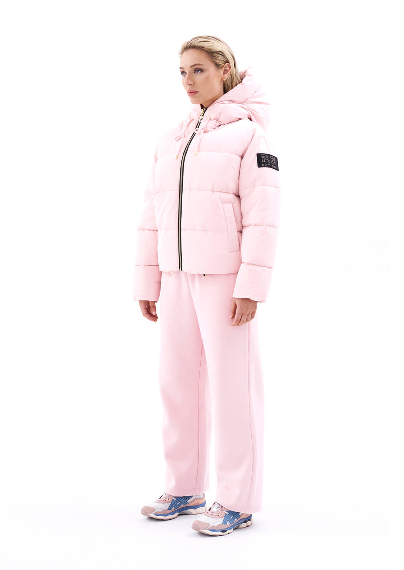 RUN AROUND JACKET IN LOTUS