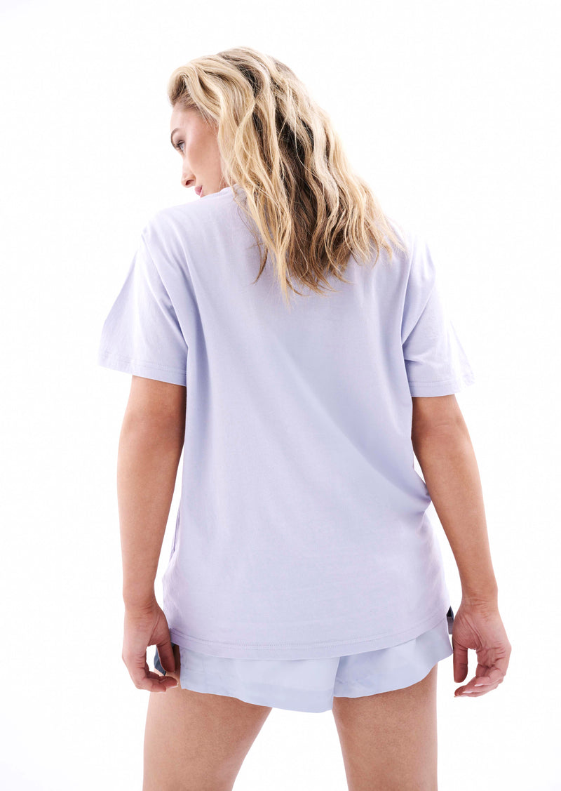 HEADS UP TEE IN GREY DAWN