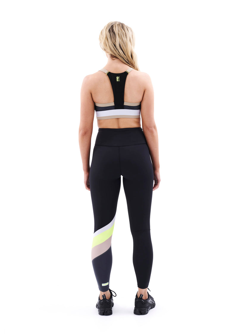 CHECK MARK LEGGING IN BLACK