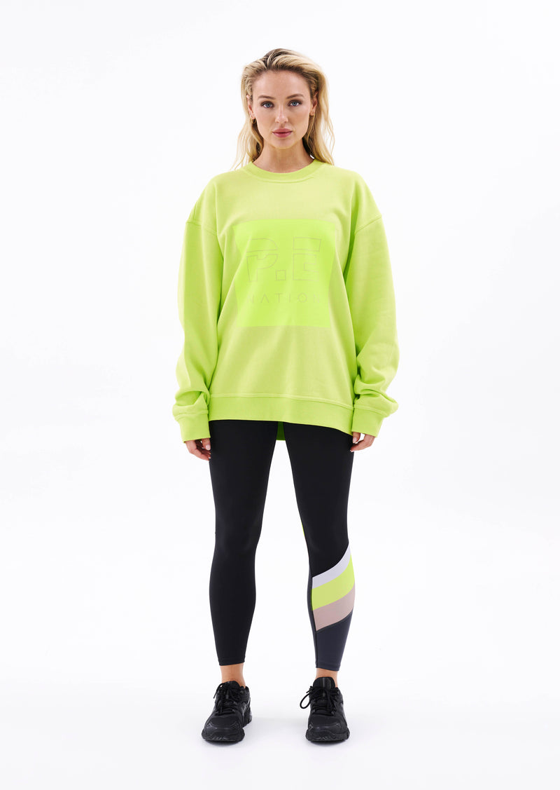 CUT SHOT SWEAT IN SAFETY YELLOW