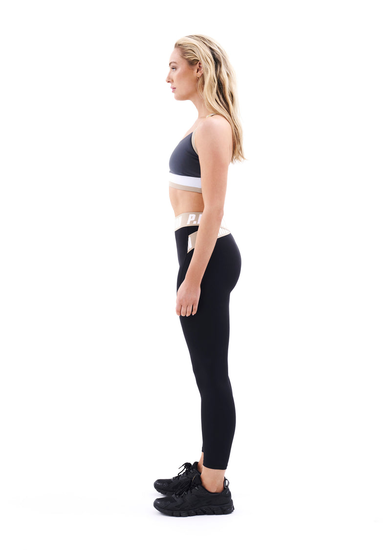 BACK SWING LEGGING IN BLACK