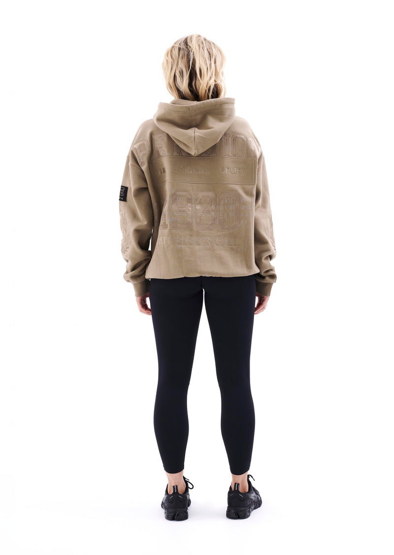 BALTORO HOODIE IN SILVER MINK