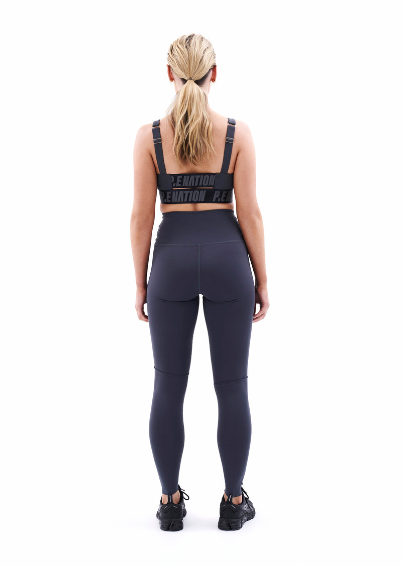 BACKCHECK SPORTS BRA IN DARK SHADOW