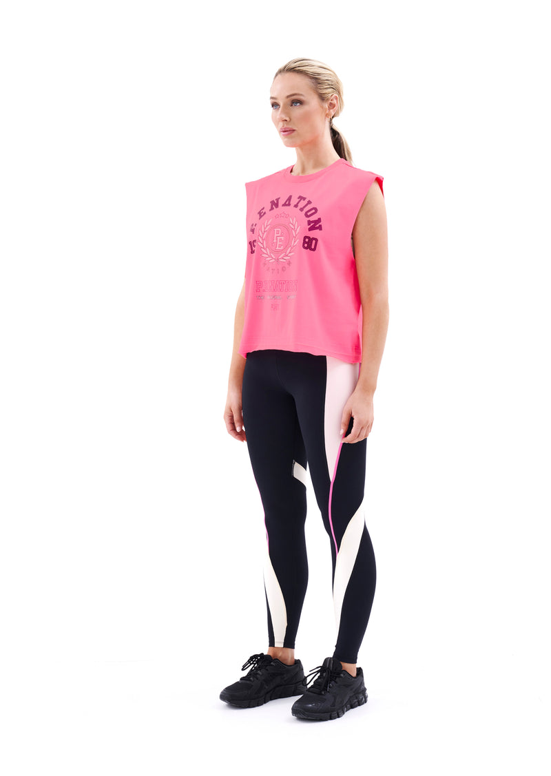OVERLAND TANK IN BRIGHT PINK