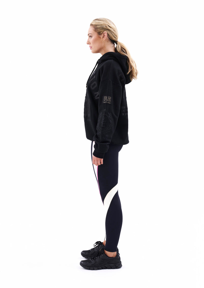 BALTORO HOODIE IN BLACK