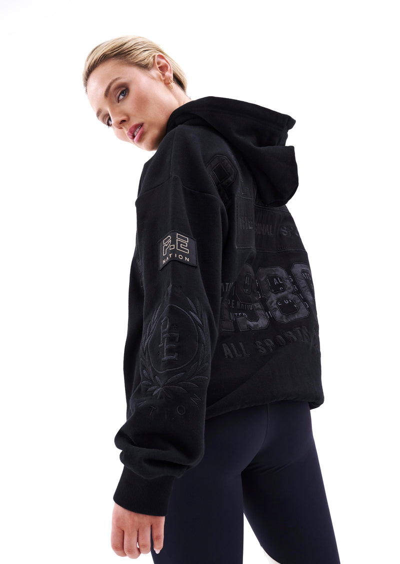 BALTORO HOODIE IN BLACK