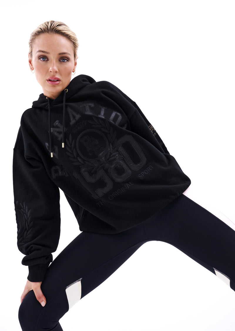 BALTORO HOODIE IN BLACK