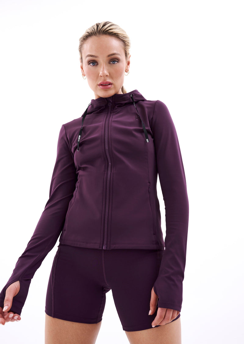 AGILITY TEST JACKET IN POTENT PURPLE