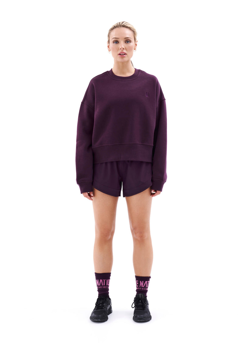 RECALIBRATE SWEAT IN POTENT PURPLE