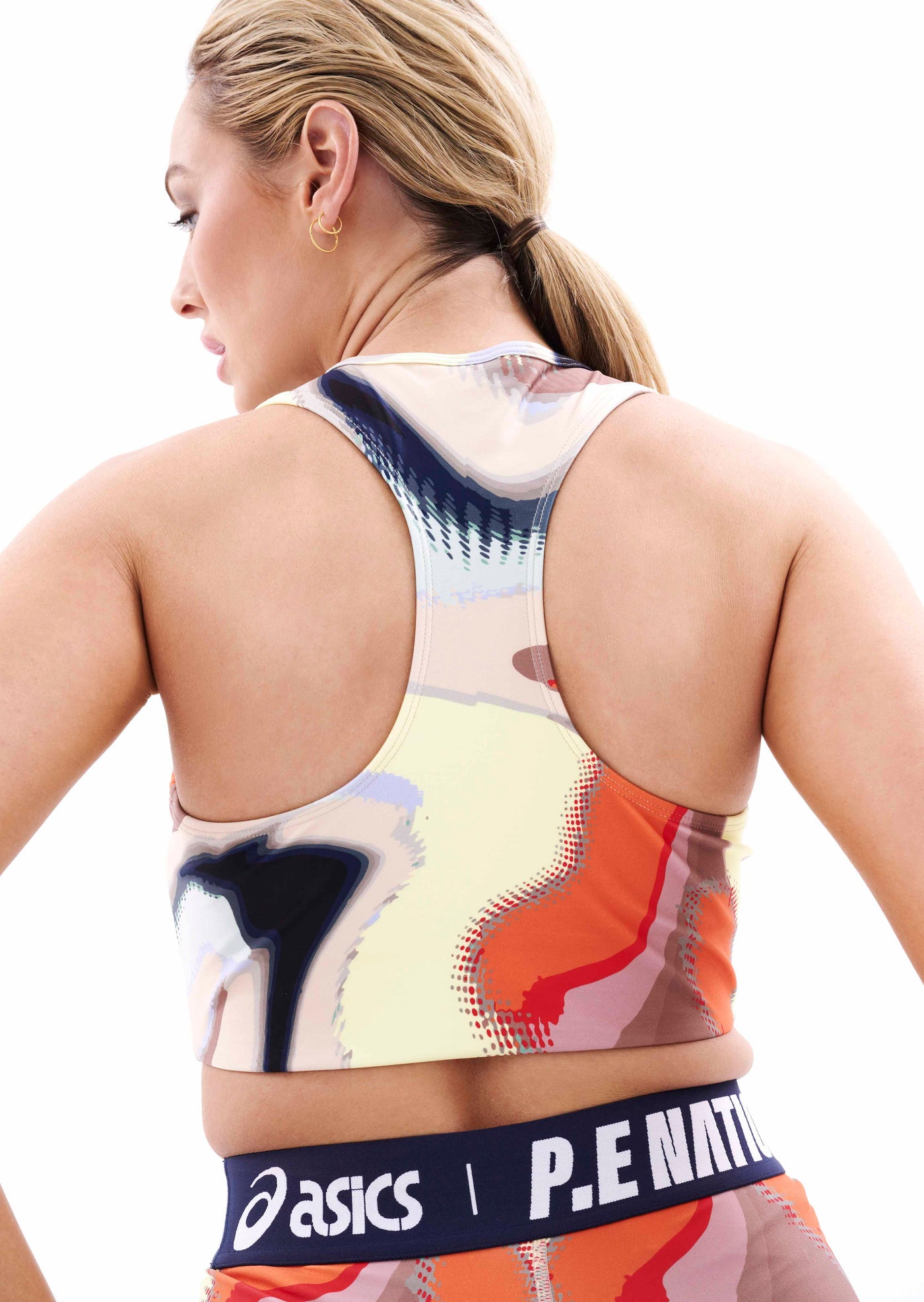 KAIZEN SPORTS BRA IN ASICS PRINT