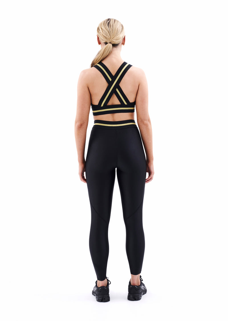 RUNWAY LEGGING IN BLACK