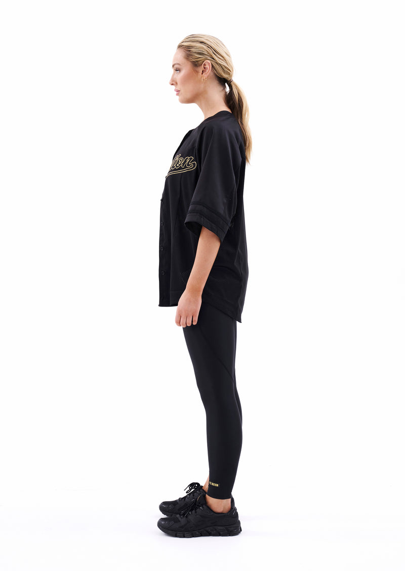 PLAYOFF BASEBALL TEE IN BLACK