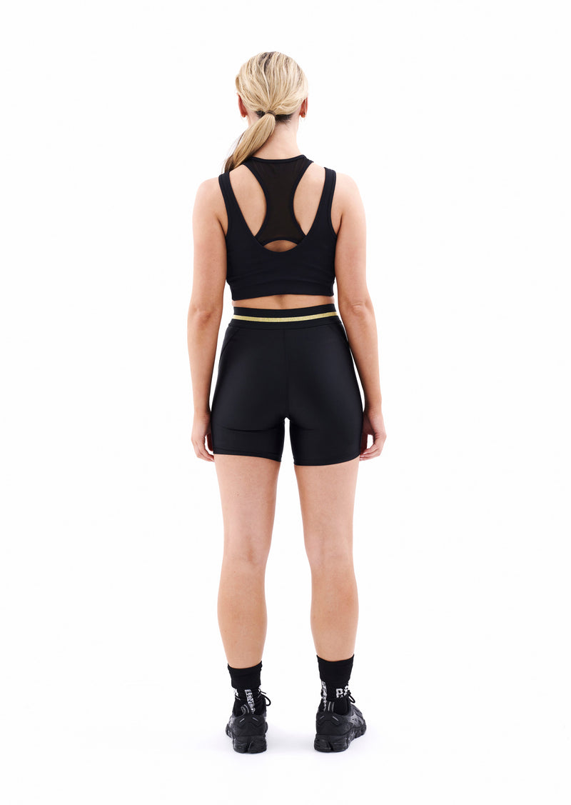 RUNWAY BIKE SHORT IN BLACK