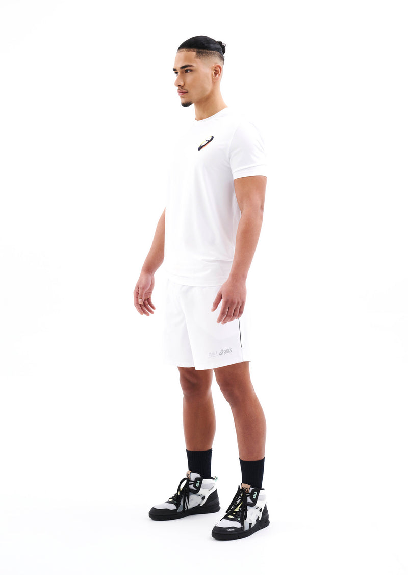 MARATHON TEE IN OPTIC WHITE