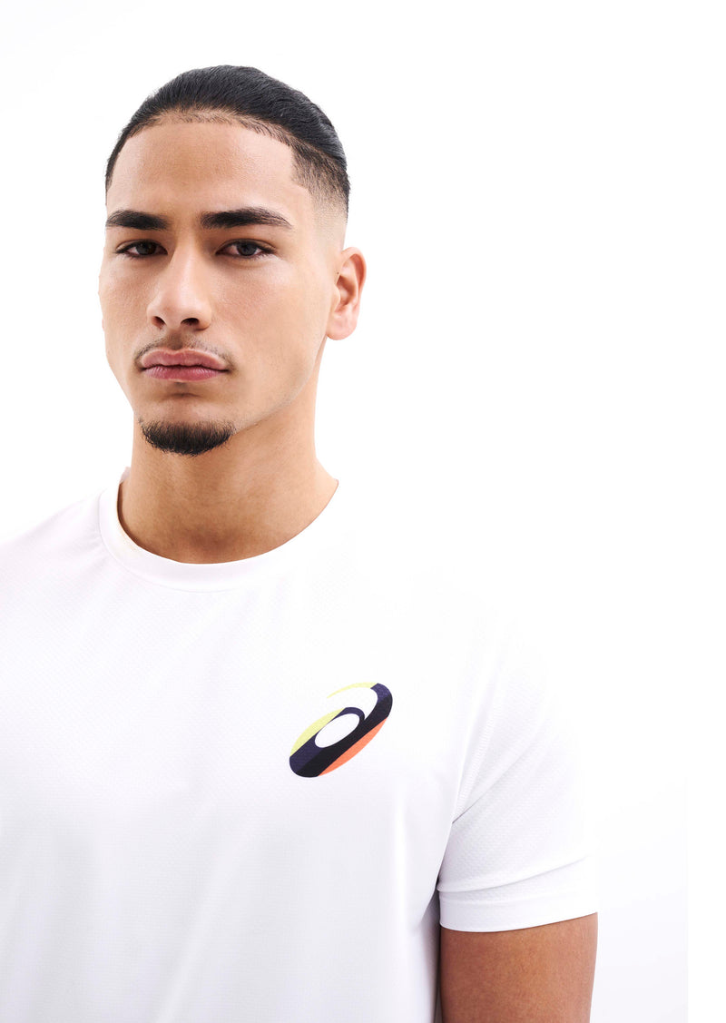 MARATHON TEE IN OPTIC WHITE