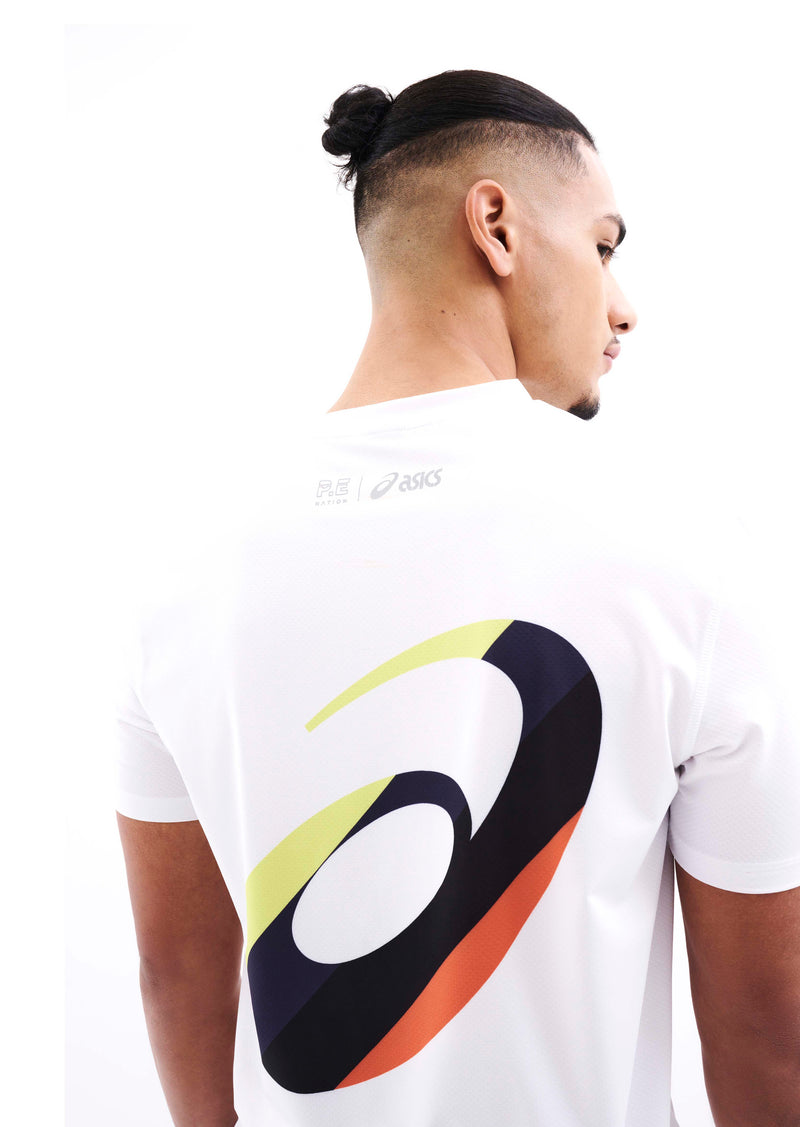 MARATHON TEE IN OPTIC WHITE