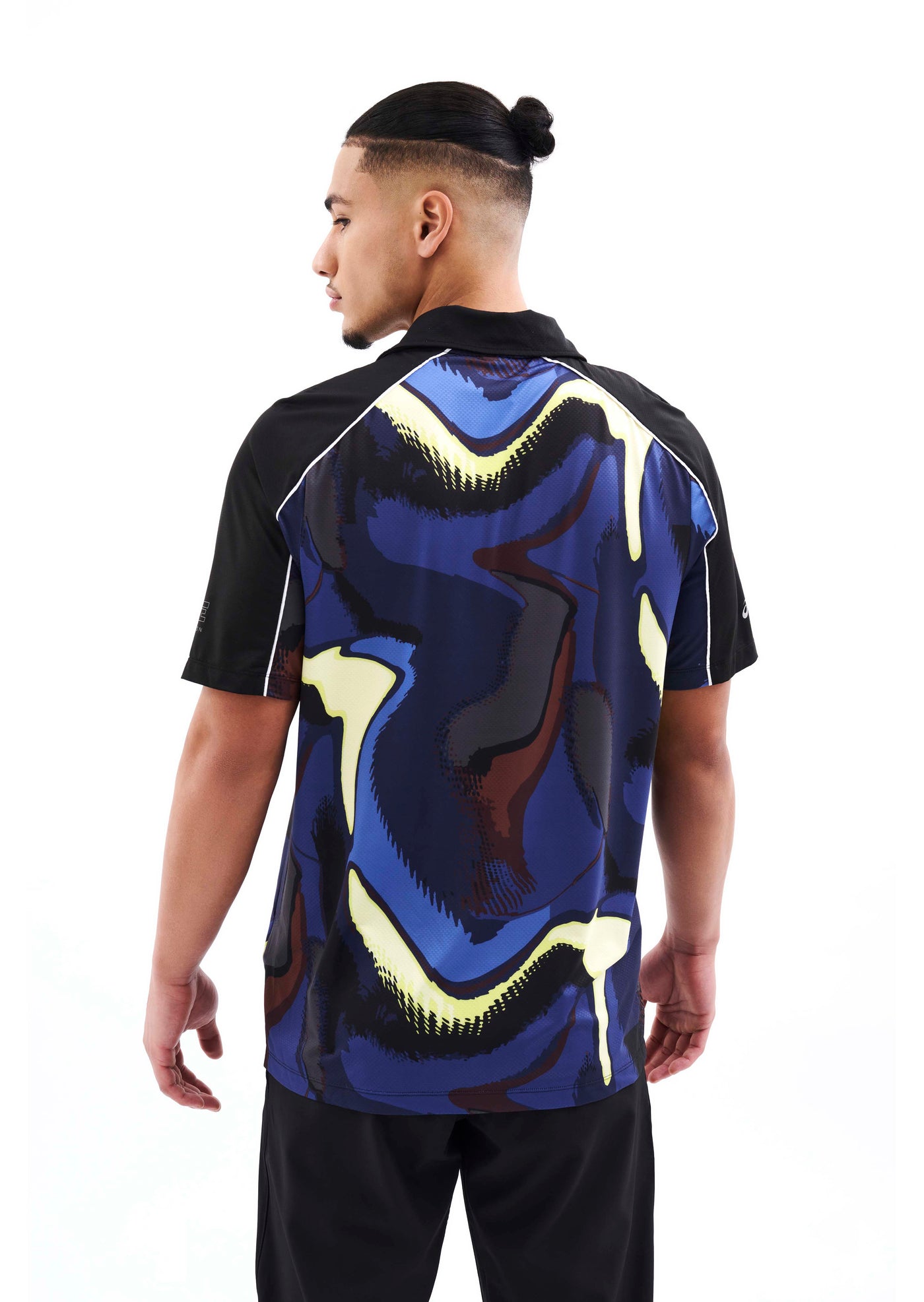 VENTURE SS POLO SHIRT IN ASICS PRINT