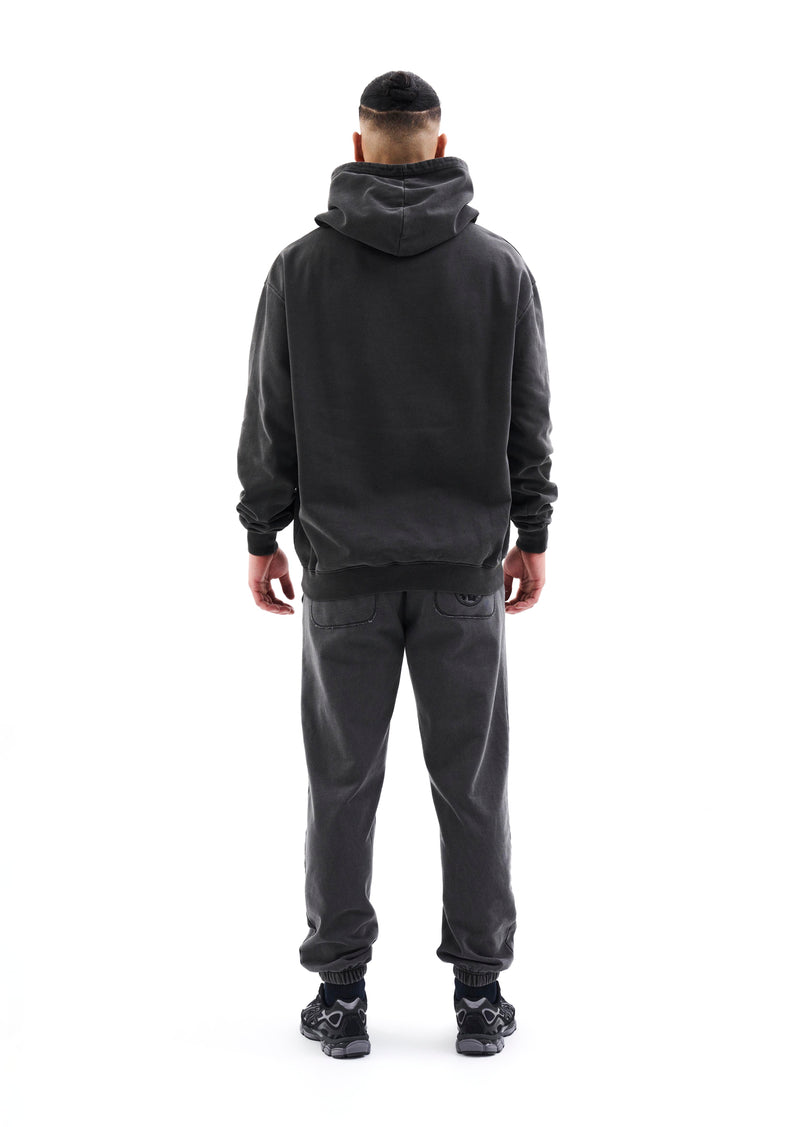 DOWNTOWN HOODIE IN BLACK