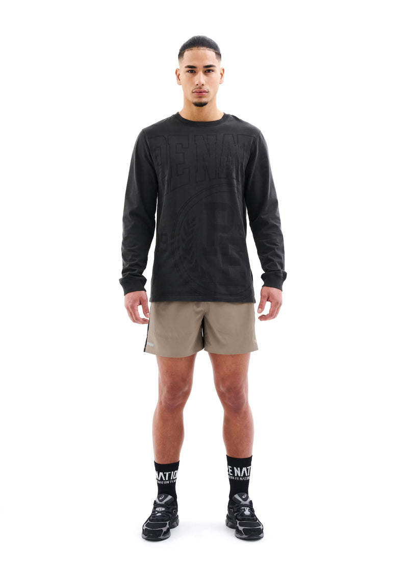 ADRENALIN SHORT IN SILVER MINK