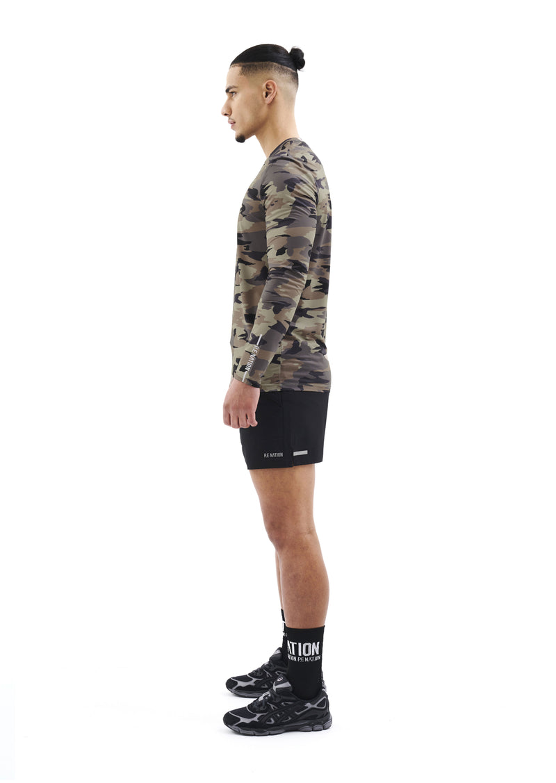 ADRENALIN LS TEE IN CAMO PRINT