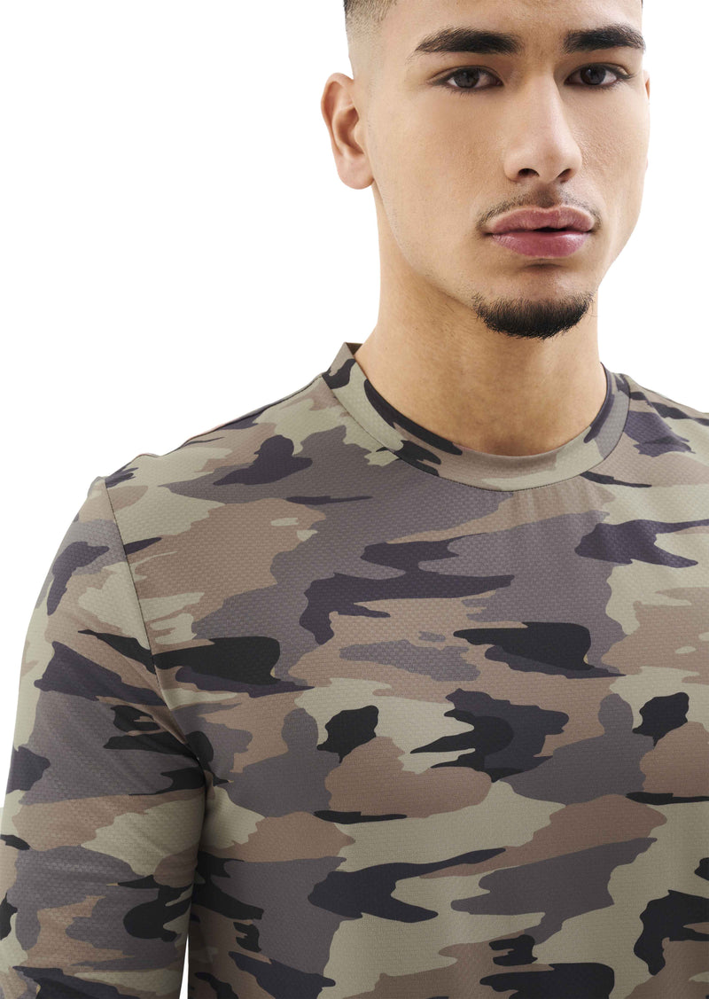 ADRENALIN LS TEE IN CAMO PRINT