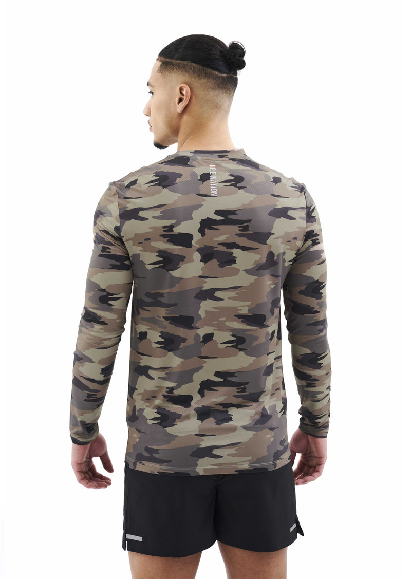 ADRENALIN LS TEE IN CAMO PRINT
