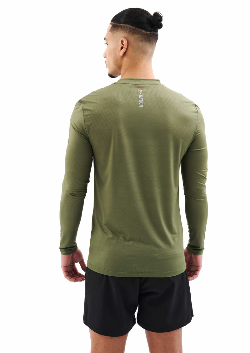 ADRENALIN LS TEE IN PESTO