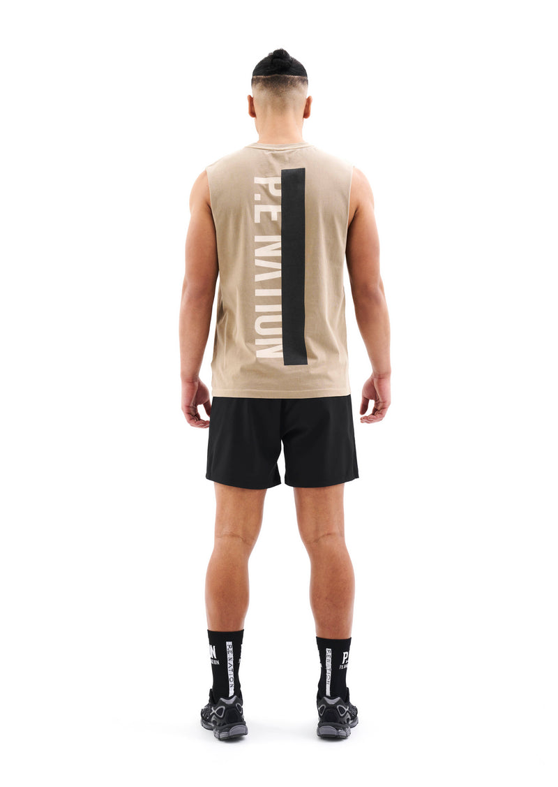 NEVADA TANK IN SILVER MINK