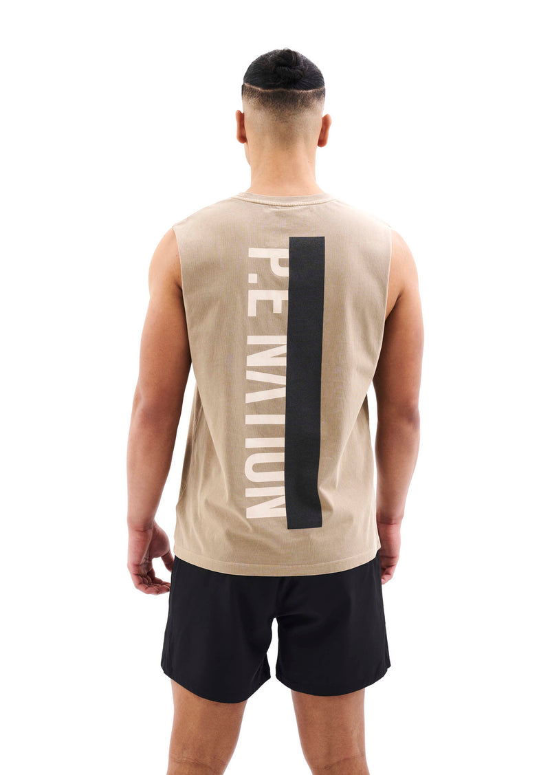 NEVADA TANK IN SILVER MINK