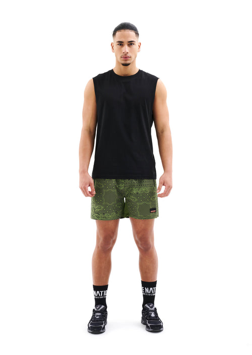 INTERVAL SHORT IN BANDANA PRINT