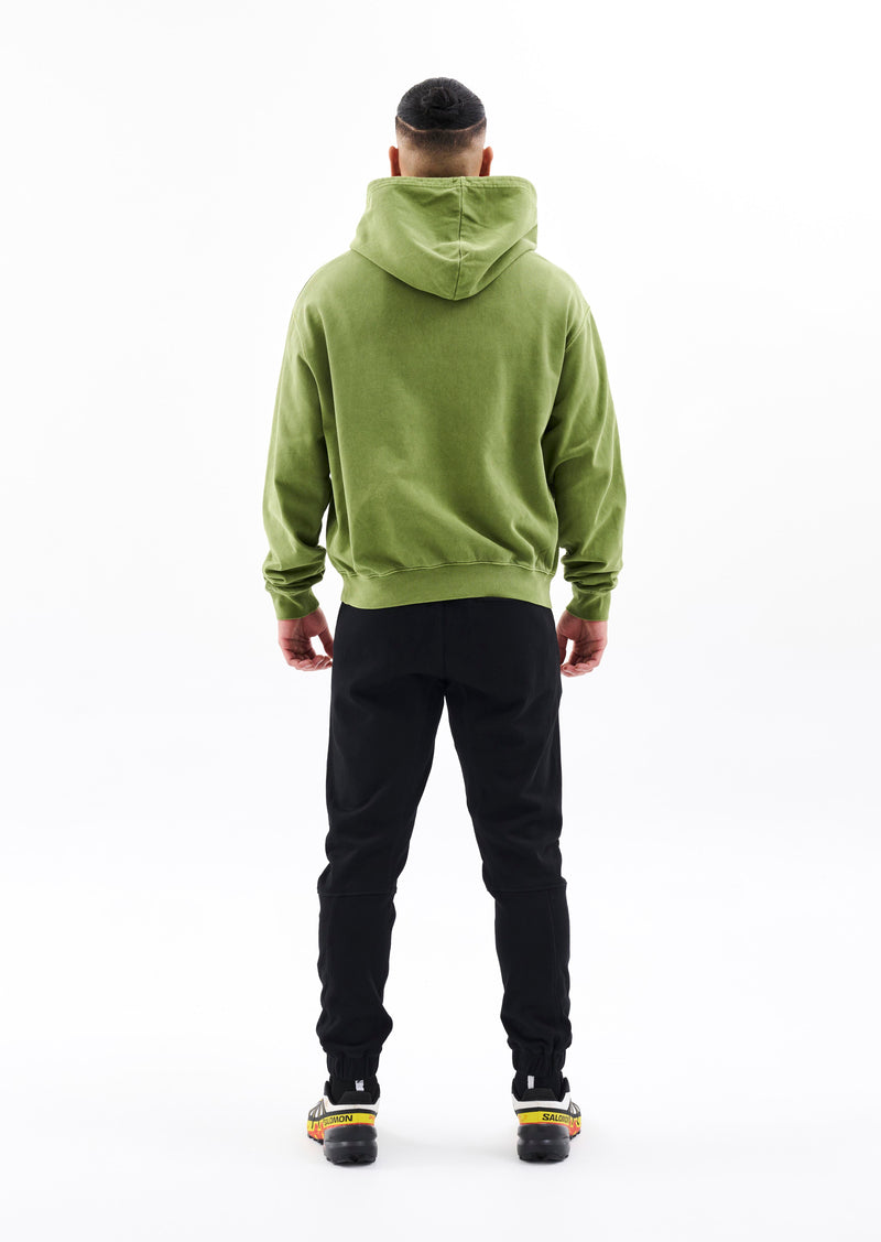 DOWNTOWN HOODIE IN PESTO