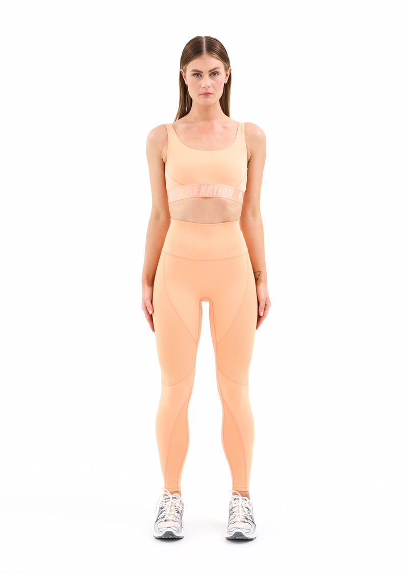 FREE PLAY LEGGING IN CANTALOUPE