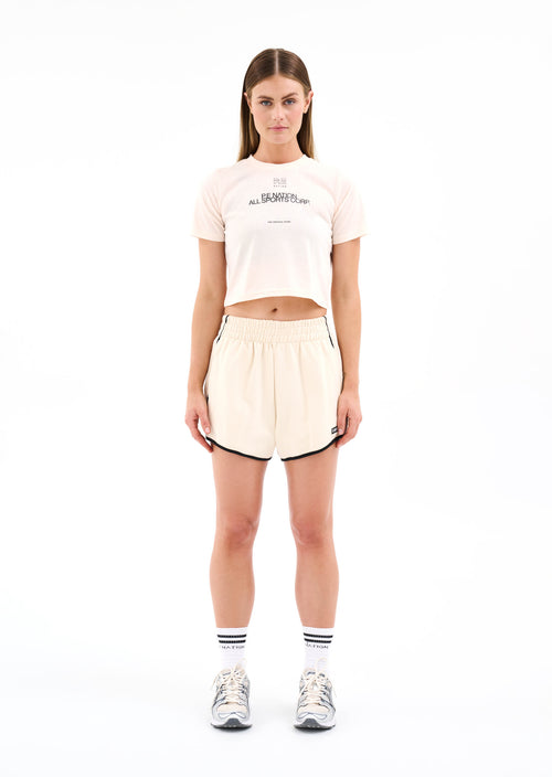 CALLISTO SHORT IN PEARLED IVORY