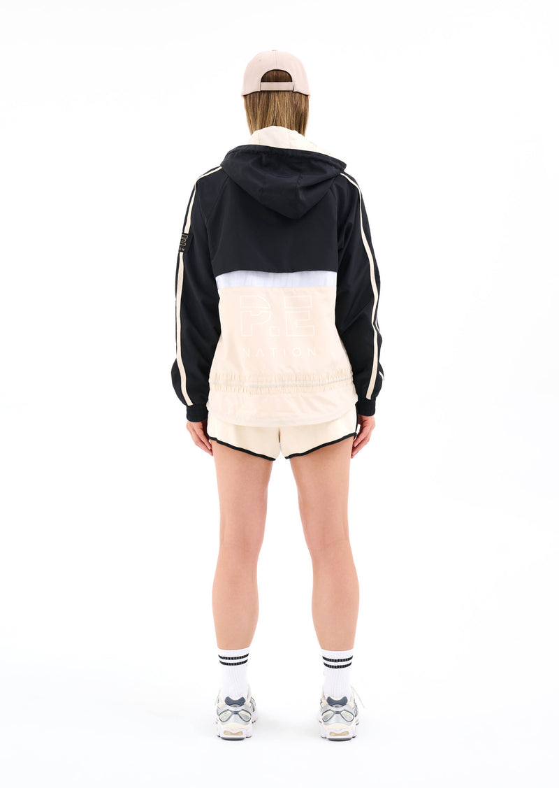 MAN DOWN JACKET IN PEARLED IVORY