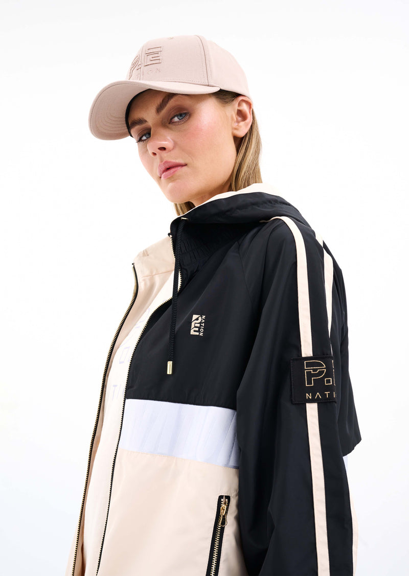 MAN DOWN JACKET IN PEARLED IVORY